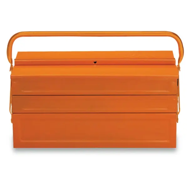 Produktfoto 1 von BETA Blech Werkzeugbox Orange, L. 550 mm B. 200 mm H. 210 mm, 5.7 kg