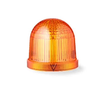 Produktfoto 1 von AUER Signal T Series LED Blinkend, Dauer Signalleuchte Orange, 24 V