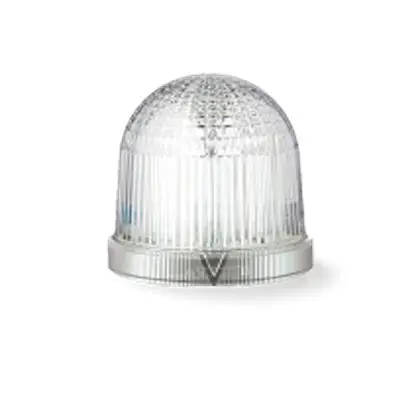 Produktfoto 1 von AUER Signal T Series LED Blinkend, Dauer Signalleuchte Klar, 24 V