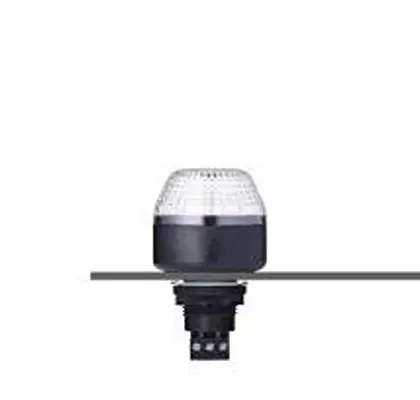 Produktfoto 1 von AUER Signal M22 Series LED Blinkend, Dauer Signalleuchte Klar, 12 V