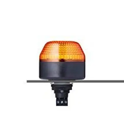 Produktfoto 1 von AUER Signal M22 Series LED Multi-Stroboskop Signalleuchte Orange, 24 V AC/DC