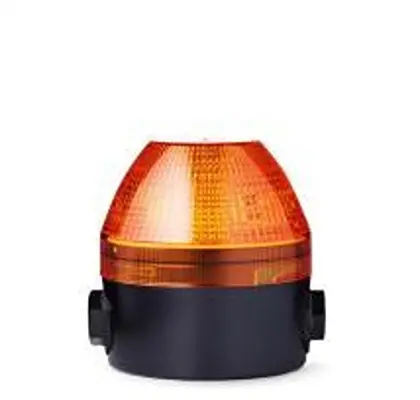 AUER Signal N Series LED Stroboskop Signalleuchte Orange, 110 → 120 V