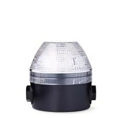 AUER Signal N Series LED Blinkend, Dauer Signalleuchte Klar, 120 V AC