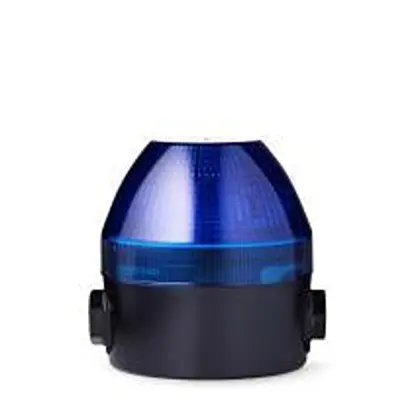 Produktfoto 1 von AUER Signal N Series LED Multi-Stroboskop Signalleuchte Blau, 48 V AC/DC