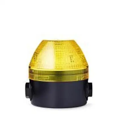 Produktfoto 1 von AUER Signal N LED Multi-Stroboskop Signalleuchte 240V ac/dc Gelb Horizontal, Ø 92 mm x 133 mm IP65, IP67