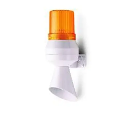 AUER Signal K Series, Stroboskop-Licht Signalleuchte Orange, 48 V AC