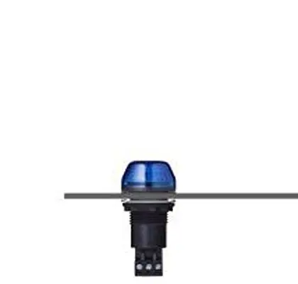 Produktfoto 1 von AUER Signal M22 Series LED Blinkend, Dauer Signalleuchte Blau, 24 V