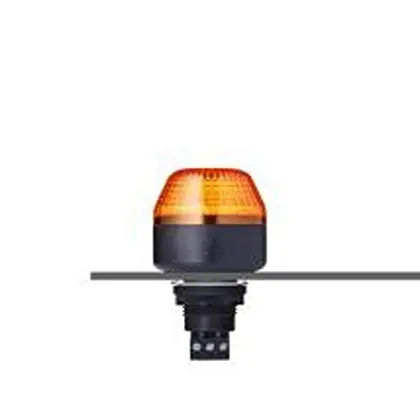 Produktfoto 1 von AUER Signal M22 Series LED Blinkend, Dauer Signalleuchte Orange, 12 V