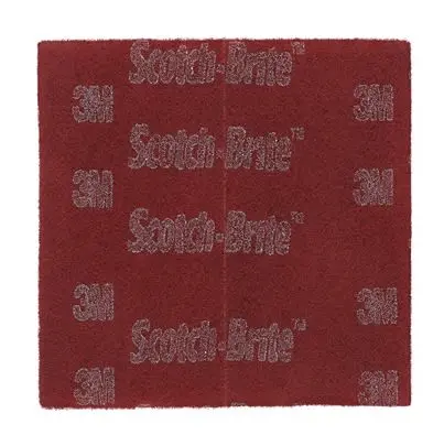 Produktfoto 1 von 3M Schleifpad Schleifpad 224 mm für Reinigung, Braun 158mm