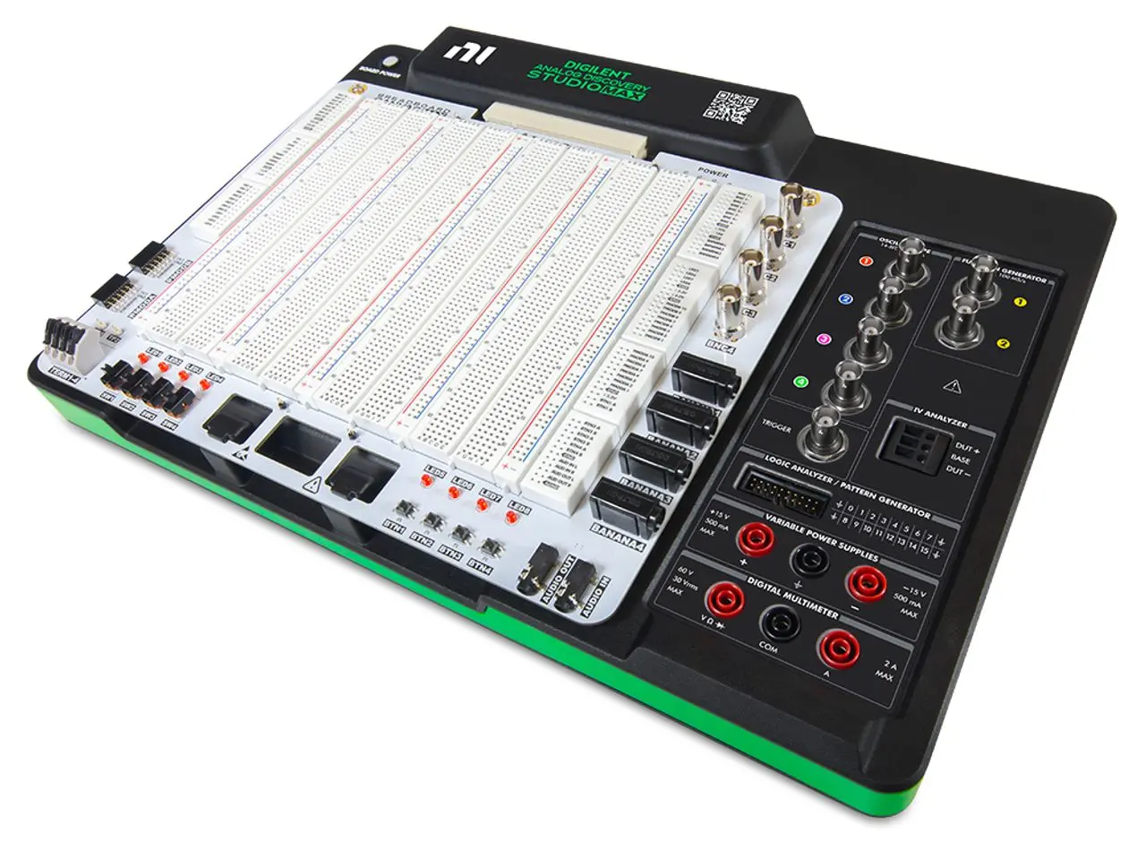 Produktfoto 1 von Digilent ADS Max Mixed-Signal Oszilloskop 4-Kanal Analog / 16 Digital 50MHz