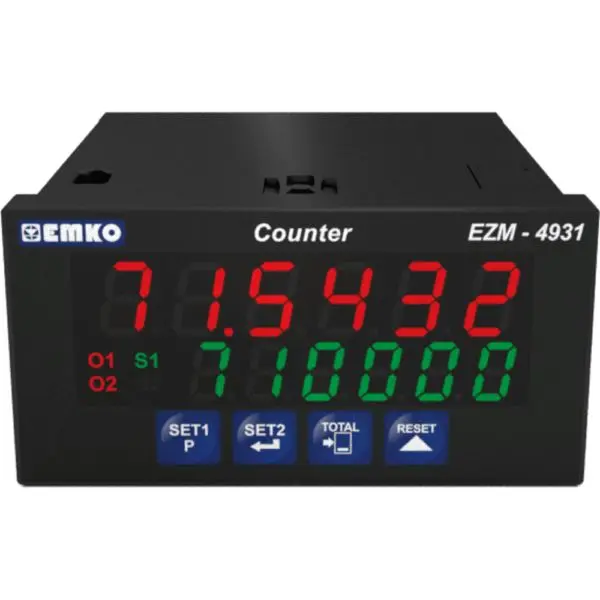 Produktfoto 1 von Emko EZM-4931 LED-Display Zähler 6-stellig Zähler max. 200kHz 230 V