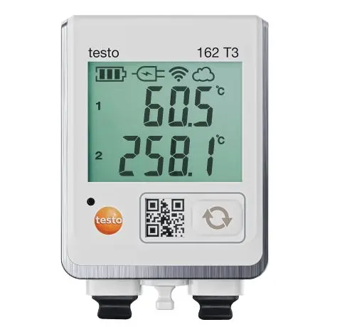 Produktfoto 1 von Testo 2-Kanal Temperatur Datenlogger, Sensor NTC