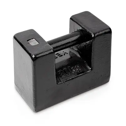 Produktfoto 1 von Kern Prüfgewicht, 20 g Klasse M1 Gusseisen