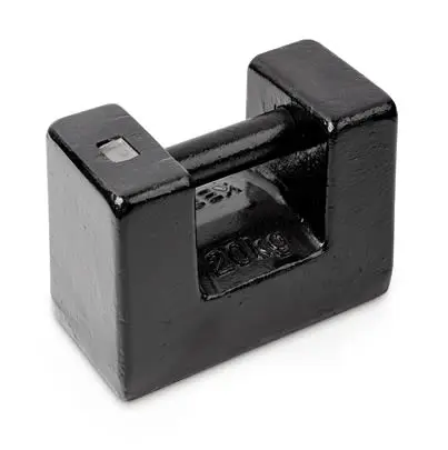 Produktfoto 1 von Kern Prüfgewicht, 20 g, Klasse M1, Gusseisen