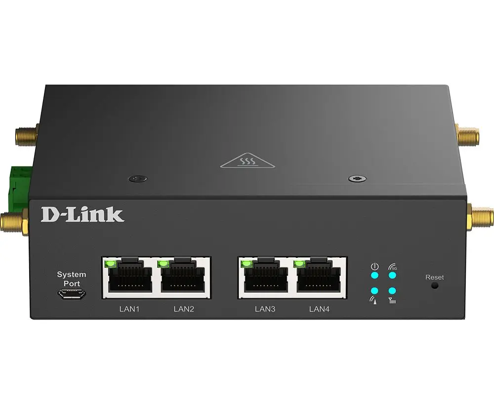 Produktfoto 1 von D-Link Industriemodem 4G LTE 5G, 4G LTE, 900Mbps 9 to 36 V dc