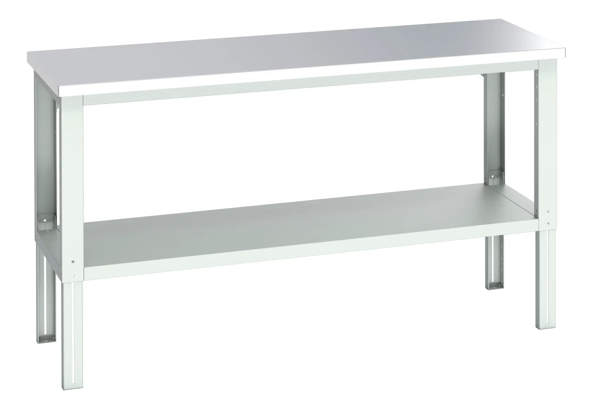 Produktfoto 1 von Bott 41003680.16V Tragbar Stahlblech Werkbank Einstellbare Höhe L. 200 mm B. 75 mm H. 1140 mm, Traglast 350kg