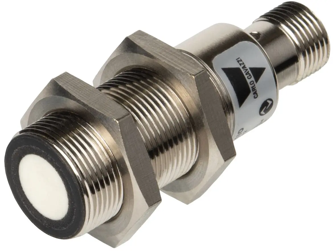 Produktfoto 1 von Carlo Gavazzi M12 Ultraschallsensor Kapazitiv, zylindrisch 1500 mm IO-Link 18 → 30 V DC NO/NC