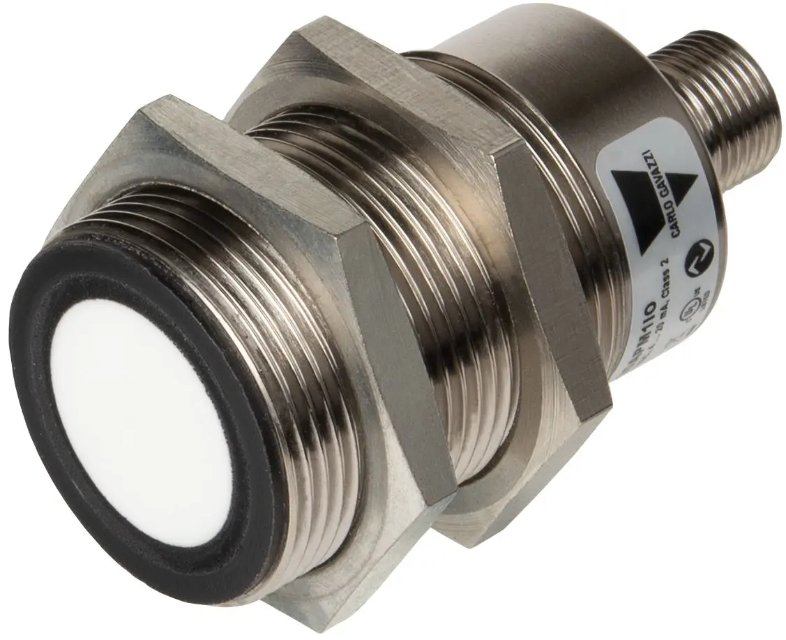 Produktfoto 1 von Carlo Gavazzi UA30ASDxBPM1IO M12 Kapazitiver Näherungssensor, Zylinderförmig 6000 mm / 150mA Analog, IP67 500 V ac 30 V