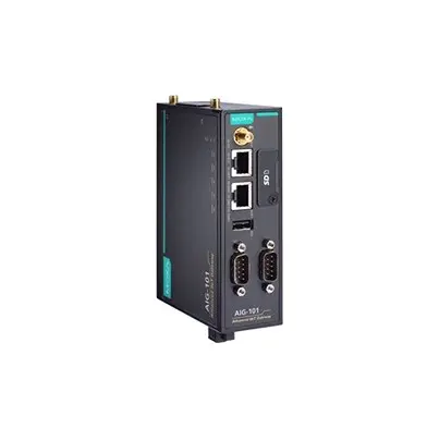 MOXA AIG-101 IoT-Gateway ARM Cortex A8 1GB, 2 COM-Ports, DDR3 RAM