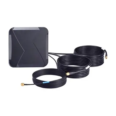 Produktfoto 1 von MOXA MAT-5G-PA-SM-3-06-3m Mobilfunkantenne, BDS, GSM, 5G NR, GPS, UMTS, GLONASS, LTE, Panel, SMA, Schraubbefestigung,