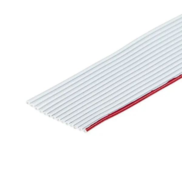 Produktfoto 1 von 3M 3801 Flachbandkabel , 14-adrig, Raster 1.27mm Nicht abgeschlossen, Anschluss A offenes Ende