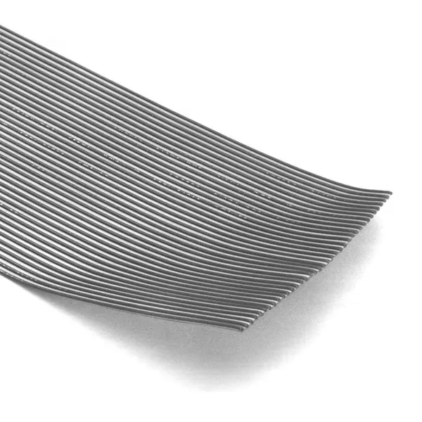 Produktfoto 1 von 3M 8124 Flachbandkabel , 5-adrig, Raster 2.54mm Nicht abgeschlossen, Anschluss A offenes Ende