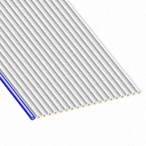 Produktfoto 1 von 3M 3609 Flachbandkabel , 40-adrig, Raster 0.64mm Nicht abgeschlossen, Anschluss A offenes Ende