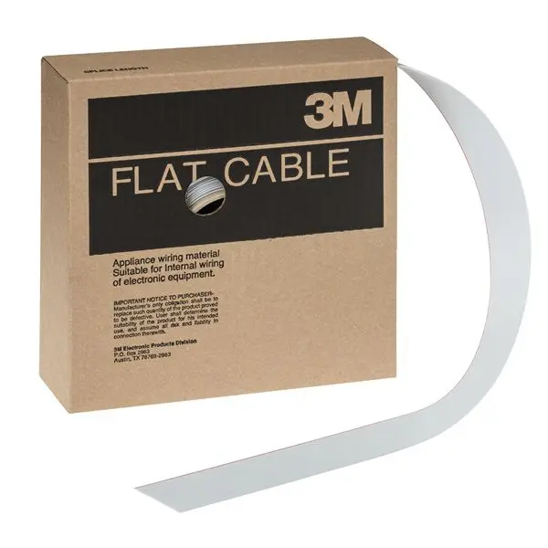 Produktfoto 1 von 3M 3625 Flachbandkabel , 44-adrig, Raster 1mm Nicht abgeschlossen, Anschluss A offenes Ende