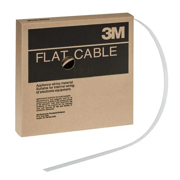 Produktfoto 1 von 3M 3625 Flachbandkabel , 12-adrig, Raster 1mm Nicht abgeschlossen, Anschluss A offenes Ende