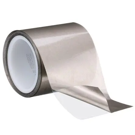Produktfoto 1 von 3M Doppelseitiges Klebeband, Grau, -40 °C bis +121 °C, Stärke 0.05 mm Polyethylenterephthalat, 25mm x 10 m