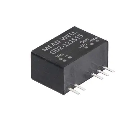 Produktfoto 1 von MEAN WELL GD2 DC/DC Konverter, 17V dc OUT 90 mA Oberfläche 15V dc 2 W 40 °C 90 °C