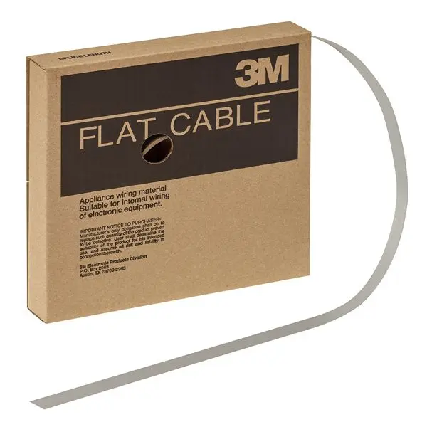 Produktfoto 1 von 3M 3749 Flachbandkabel , 26-adrig, Raster 0.64mm Nicht abgeschlossen, Anschluss A offenes Ende
