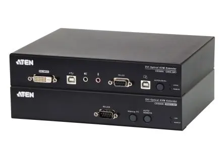 Produktfoto 1 von Aten KVM-Extender PS2 Verlängerung HDBaseT 600 m 13 Anschlüsse 1 1 Displays HDMI
