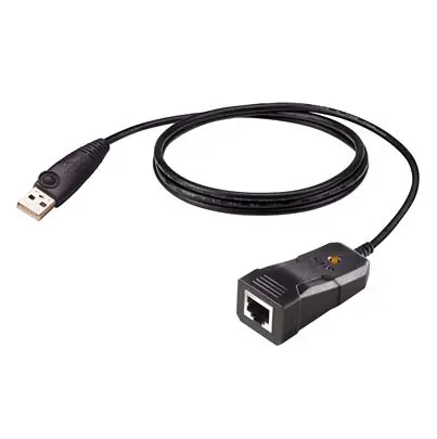 Produktfoto 1 von Aten Adapter, USB, RJ45, Stecker, Buchse