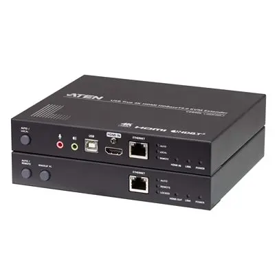 Produktfoto 1 von Aten KVM-Extender USB Verlängerung HDMI 100 m 4 Anschlüsse 1 1 Displays HDBaseT