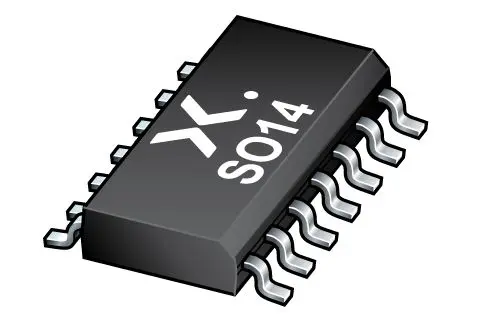 Produktfoto 1 von Nexperia LVC Buffer & Line-Driver 4-Kanal Nicht invertierend SO-14 Puffer Einseitig Tri-State ESR