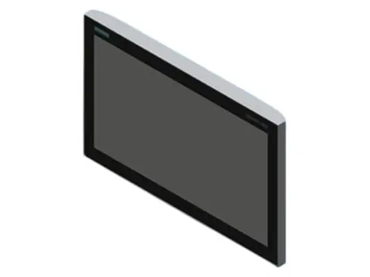 Produktfoto 1 von Siemens, 6AV, SIMATIC, HMI-Anzeige, TFT, 1366 x 768 pixel, 18.5 in