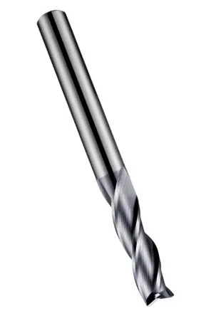 Produktfoto 1 von Dormer Carbid Schaftfräser 3-schneidig, Ø 2 mm 3mm x 38mm/ Schnittlänge 6 mm