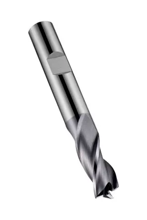 Produktfoto 1 von Dormer Carbid Schaftfräser 3-schneidig, Ø 7 mm 8mm x 63mm/ Schnittlänge 19 mm