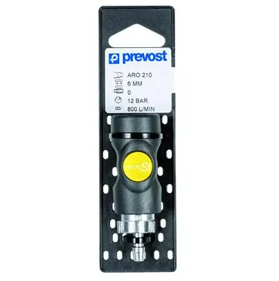 Produktfoto 1 von PREVOST Pneumatische Schnellsteckkupplung, Kupplungselement für das Schlauchende, 13mm