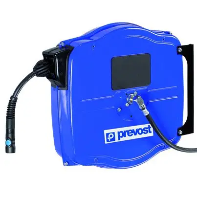 Produktfoto 1 von PREVOST Schlauchtrommel 15 m 350 L/min Schlauch inklusive