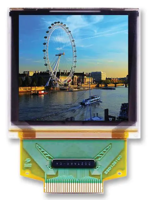 Produktfoto 1 von Midas 1.5 in 262144 Millionen OLED-Display 128 x 128 pixel, 26.855 x 26.864 mm Passiv-Matrix COT Multi