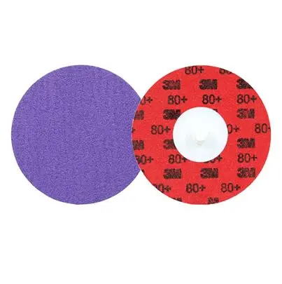 Produktfoto 1 von 3M 3M Cubitron 3 Roloc Durable Edge Disc 1184F Präzisionskorn Schleifscheibe Ø 75 mm, Korngröße 80+ 200 pro Paket