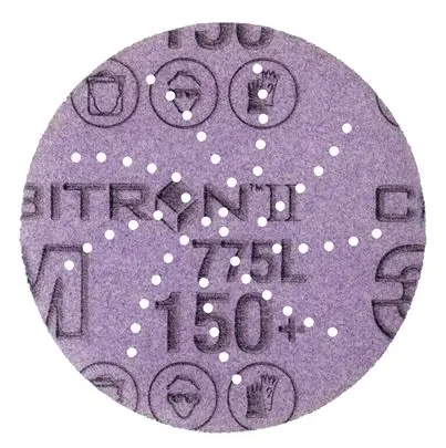 Produktfoto 1 von 3M 3M XtractTM Präzisionskorn Schleifscheibe Klett-Schleifscheibe Ø 76.2 mm, Korngröße 50 150+ 250 per case