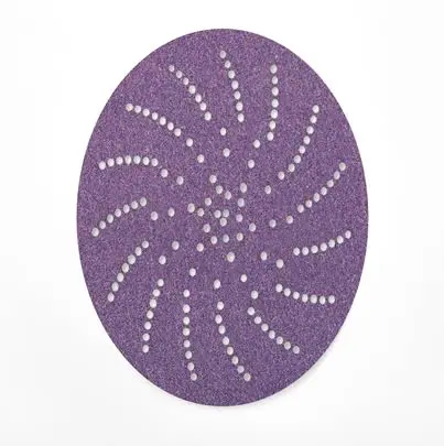 Produktfoto 1 von 3M Präzisionsgeformtes Keramikkorn Klebeband/PSA-Schleifscheibe Schleifscheibe Ø 127 mm 180+, Korngröße 50