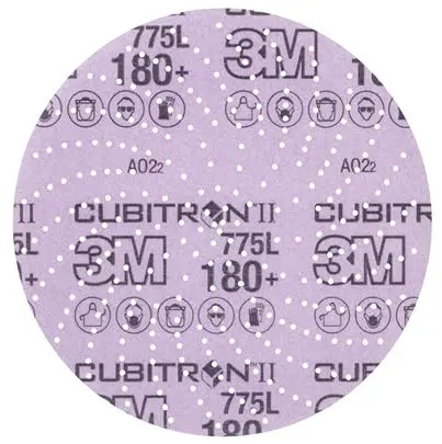 Produktfoto 1 von 3M Keramik Klebeband/PSA-Schleifscheibe Schleifscheibe Ø 152.4 mm 180+, Korngröße 50
