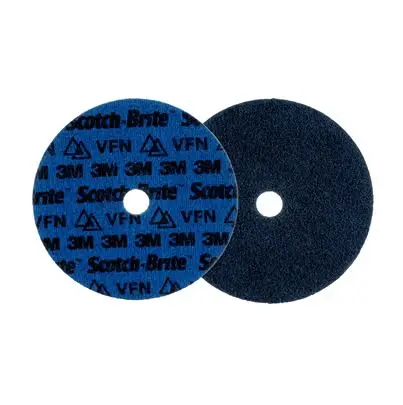 Produktfoto 1 von 3M Scotch-Brite Precision Präzisionskorn Ø 178 mm, Korngröße P150 Sehr Fein 25 pro Paket
