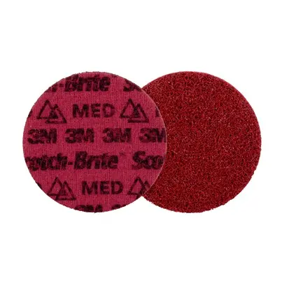 Produktfoto 1 von 3M Scotch-Brite Precision Präzisionskorn Ø 115 mm, Korngröße 25 Mittel 25 Per Pack