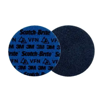 Produktfoto 1 von 3M Scotch-Brite Precision Präzisionskorn Ø 150 mm, Korngröße P150 Sehr Fein 25 pro Paket
