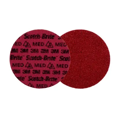 Produktfoto 1 von 3M Scotch-BriteTM Precision Präzisionskorn Ø 178 mm, Korngröße 25 Fein 25 Per Pack
